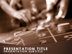 Casino Gambling Title Master slide design