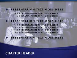 Cinema Movie Audience Slide Master slide design