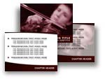 Orchestra Violinist PowerPoint Template