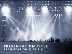 Concert Title Master slide design