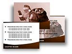 Father Christmas & Gifts PowerPoint Template