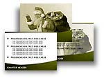 Father Christmas & Gifts PowerPoint Template