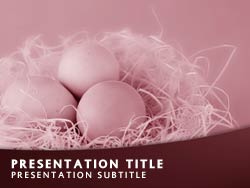 Easter Title Master slide design
