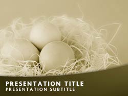 Easter Title Master slide design