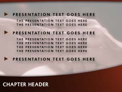 Engagement Slide Master slide design
