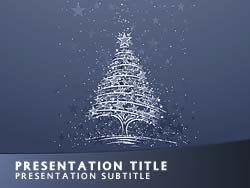 Christmas Title Master slide design