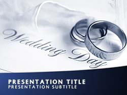 Wedding Title Master slide design