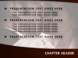 Royalty Free Valentine Kiss PowerPoint Template in Orange