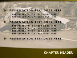 Car Crash Traffic Accident Slide Master slide design