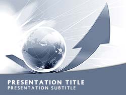 Global Expansion Title Master slide design