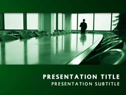 Board Decision Title Master slide design