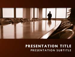 Board Decision Title Master slide design