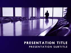 Board Decision Title Master slide design