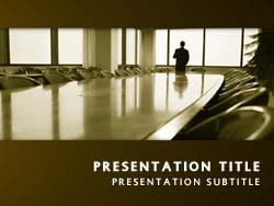 Board Decision Title Master slide design