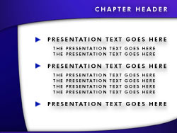 Business Focus Print Master slide design