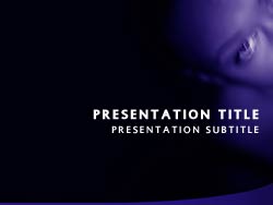 Business Focus Title Master slide design