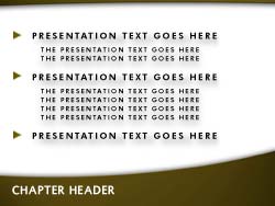 Global Business Print Master slide design
