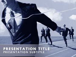 Winning The Rat Race Title Master slide design