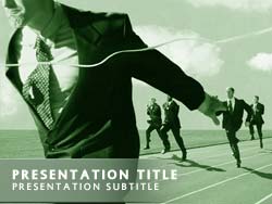 Winning The Rat Race Title Master slide design