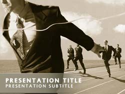 Winning The Rat Race Title Master slide design