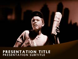 News Title Master slide design