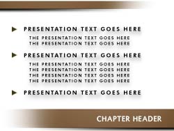 Strategic Move Print Master slide design