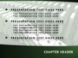 Domino Effect Slide Master slide design