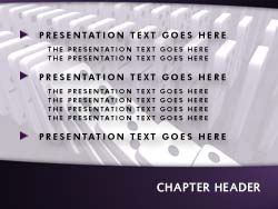 Domino Effect Slide Master slide design