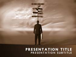 Career Title Master slide design
