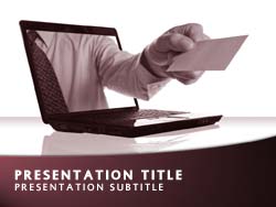 Online Business Title Master slide design