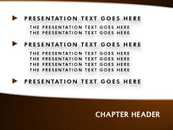 Office Performance Print Master slide design