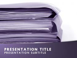 Document Management Title Master slide design