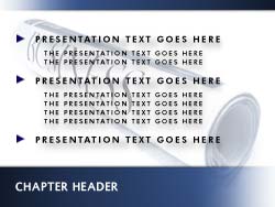 Business News Slide Master slide design