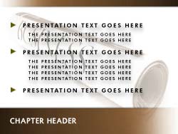 Business News Slide Master slide design