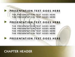 Business News Slide Master slide design