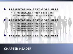 Communication Slide Master slide design
