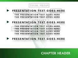 Internet Marketing Slide Master slide design