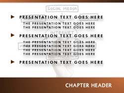 Internet Marketing Slide Master slide design