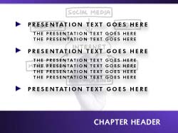 Internet Marketing Slide Master slide design