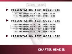 Internet Marketing Slide Master slide design