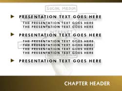 Internet Marketing Slide Master slide design