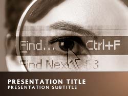 Consulting Title Master slide design
