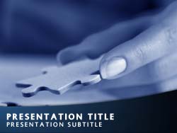 Final Puzzle Piece Title Master slide design