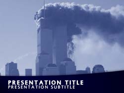 Terrorism Title Master slide design