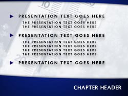 Temperature Slide Master slide design