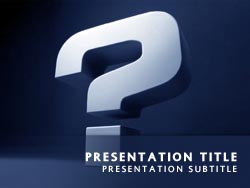 Question Title Master slide design