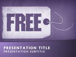 Free Title Master slide design