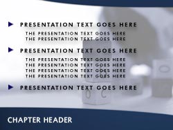 Early Learning Slide Master slide design
