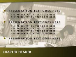 Learning to Read Slide Master slide design