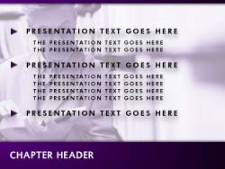 Reading in the Library Slide Master slide design